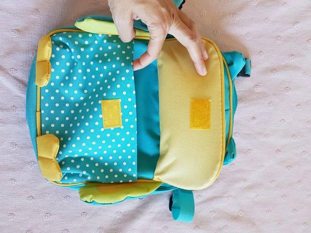 Mochila búho acolchada