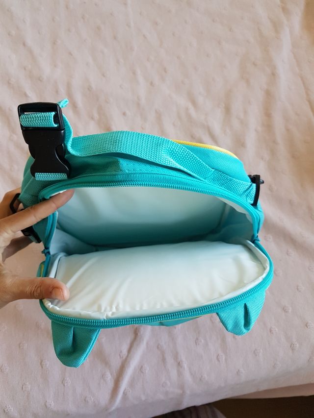 Mochila búho acolchada