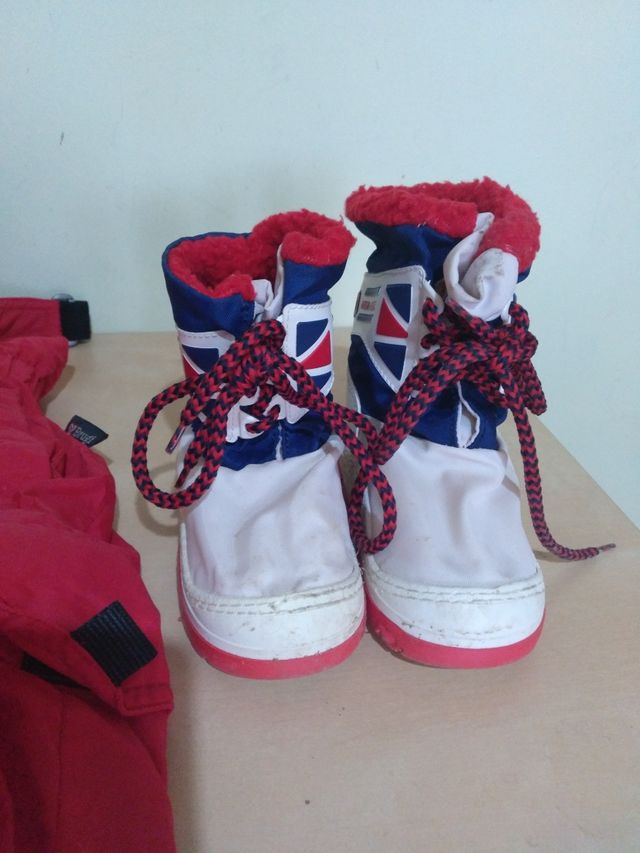 Mono nieve 110cm y botas nieve 24-25