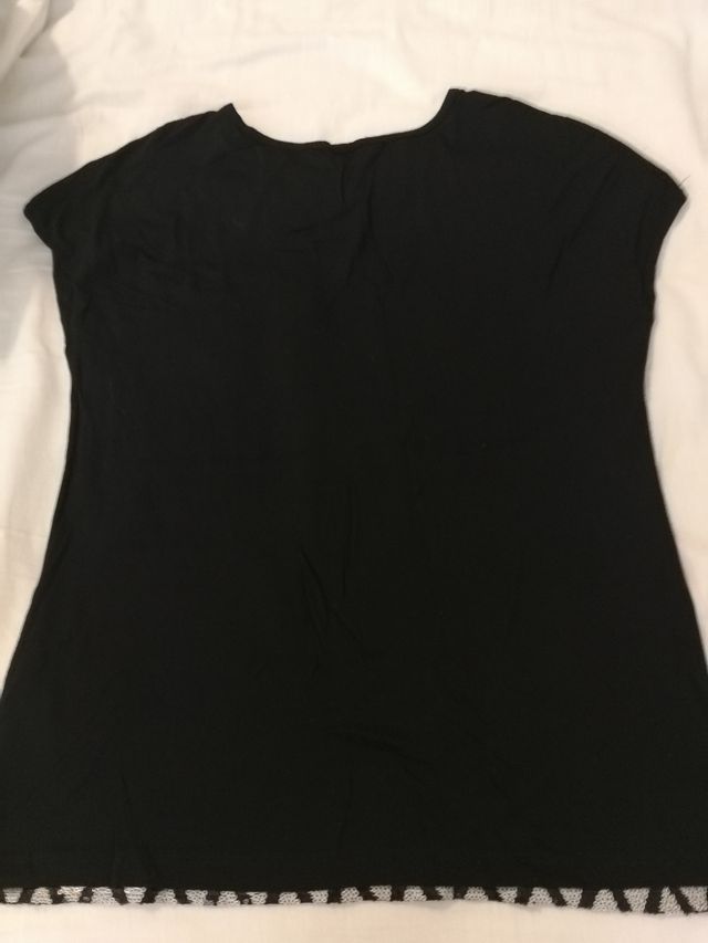 conjunto punto y lentejuelas, talla 40