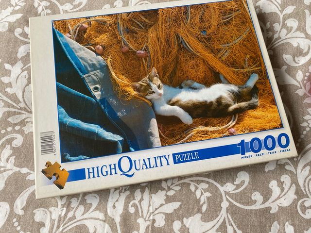 Puzzle 1000piezas gatito