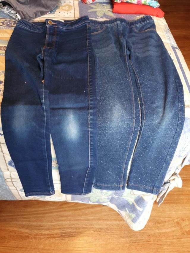 2 pantalones niña t6 años