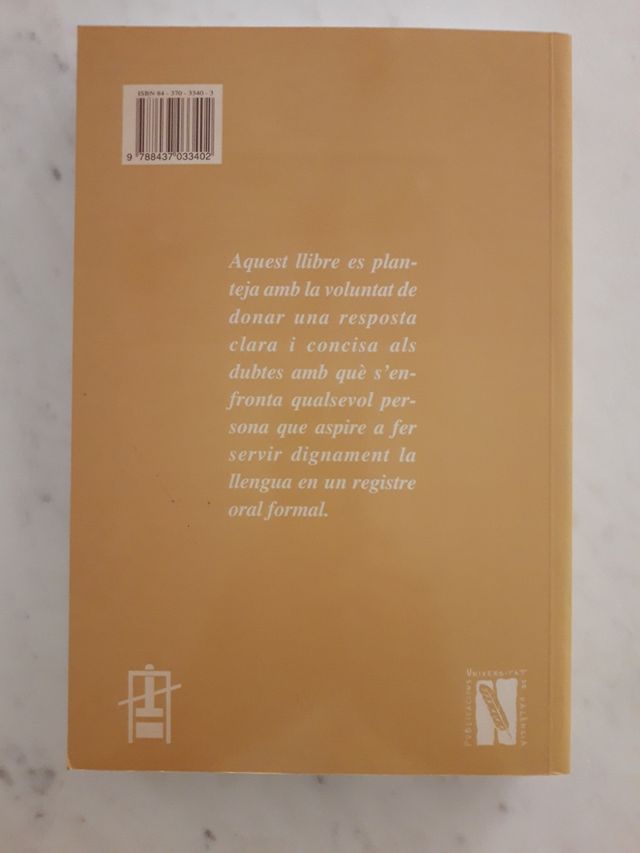 Manual d'ús de l'estàndard oral