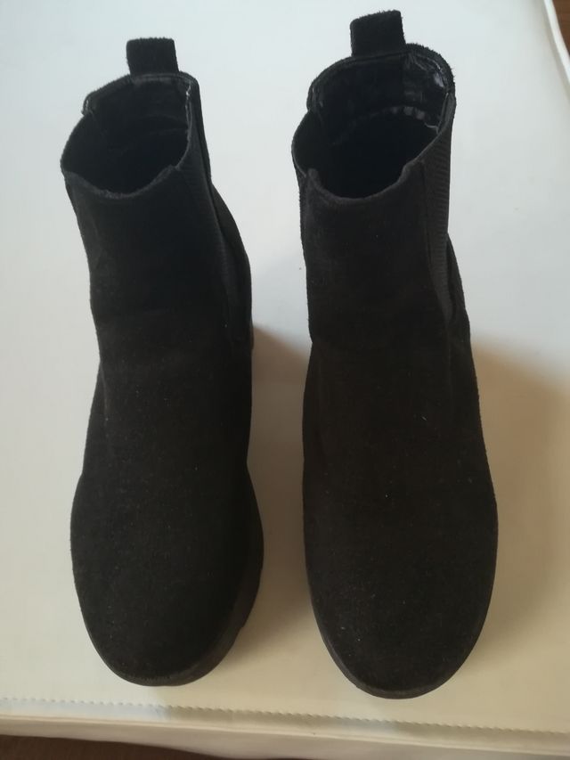 Botines negros U-casas 39