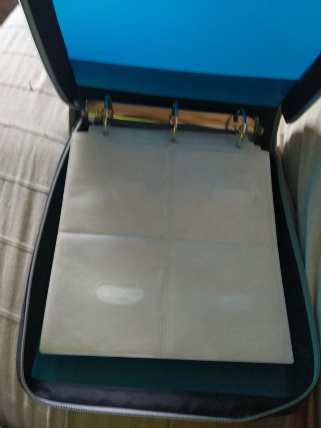 archivador de anillas CDs y dvds