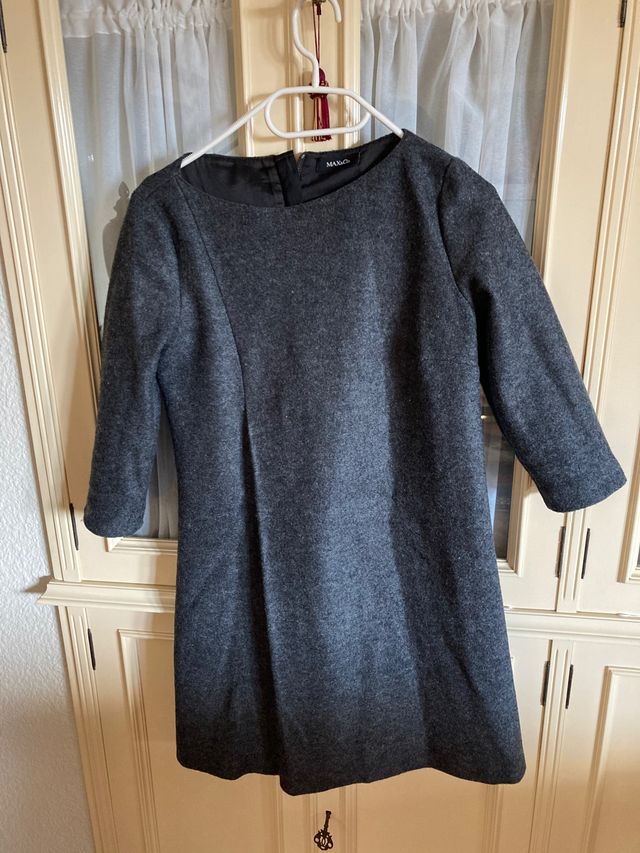 Vestido gris Max and Co