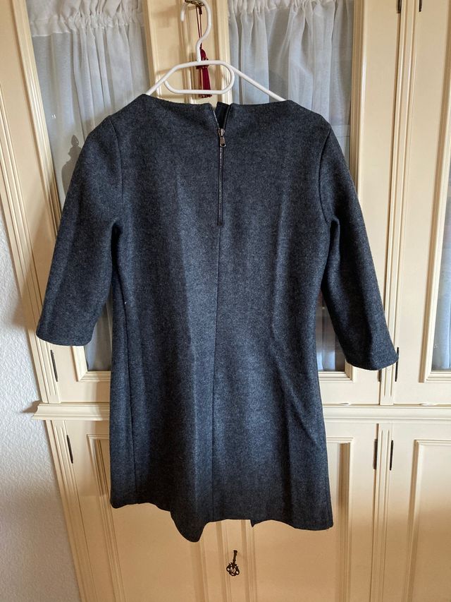 Vestido gris Max and Co