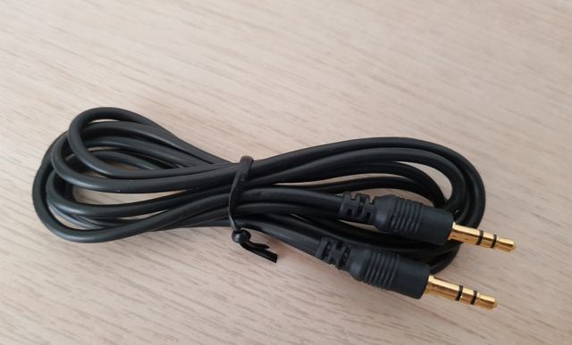 cable doble Jack audio