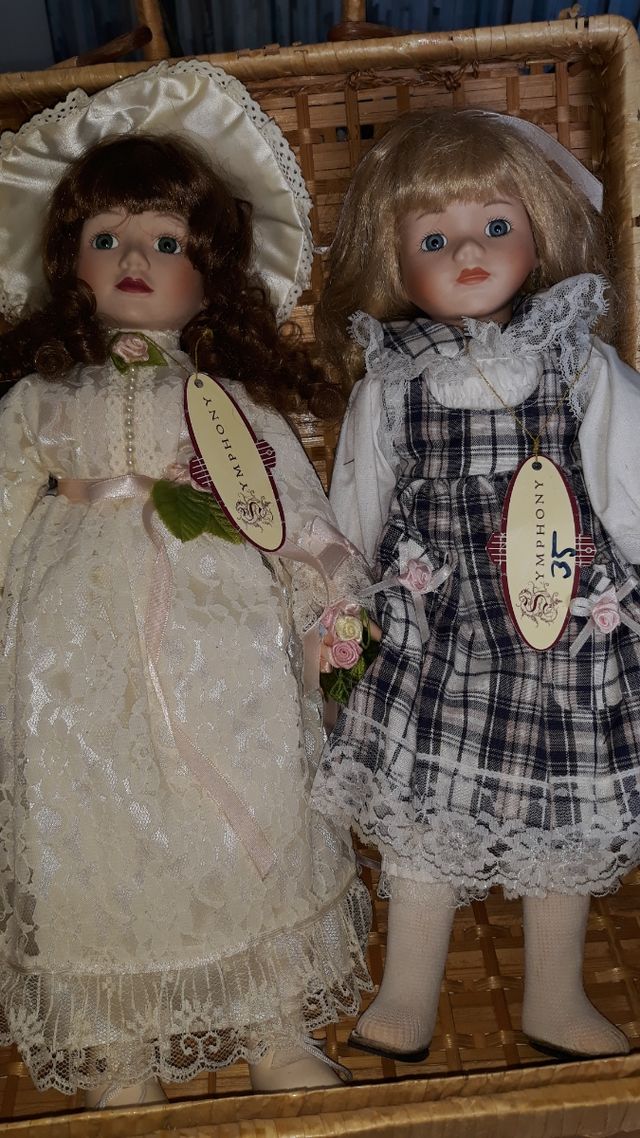 Muñecas de porcelana 