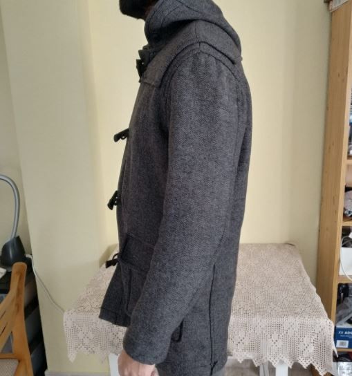 Abrigo H&M talla L. Poco uso.