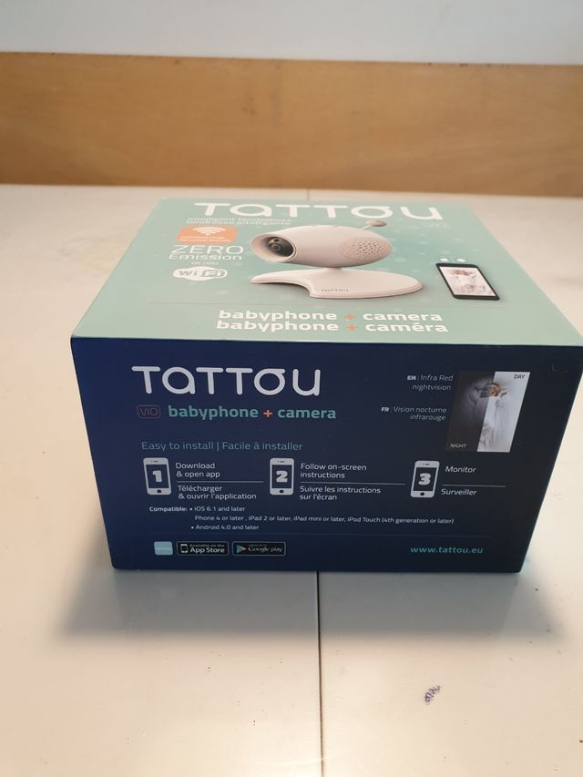 tattou vigilabebe video y audio por wifi