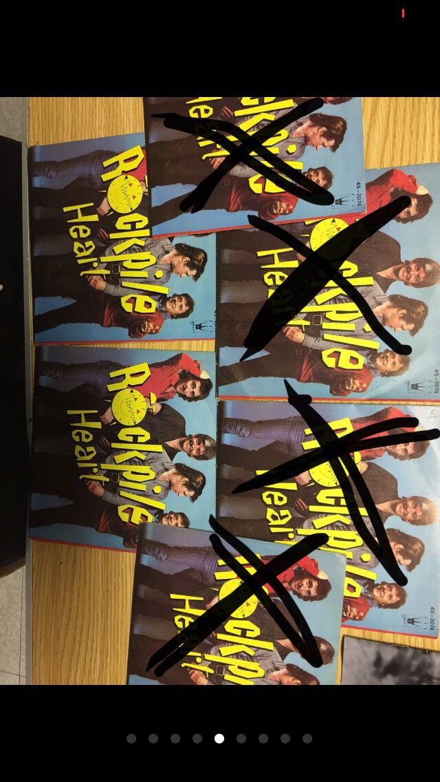 Singles rockpille heart