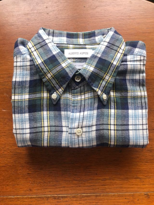 Camisa italiana Alberto Aspesi 