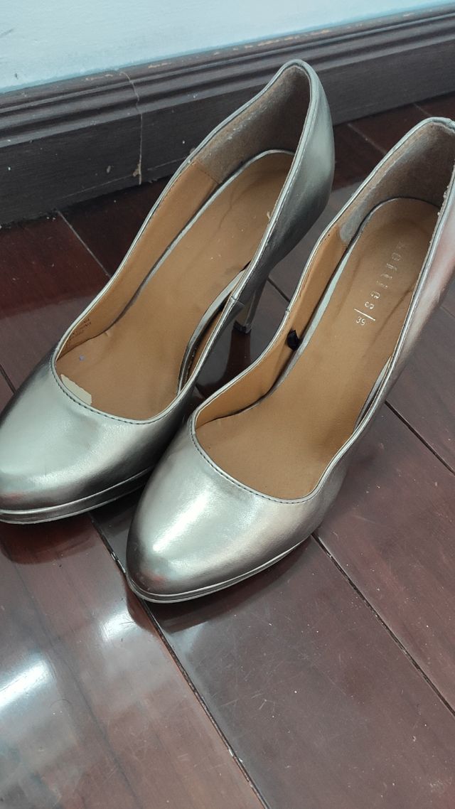 zapatos tacon tornasol