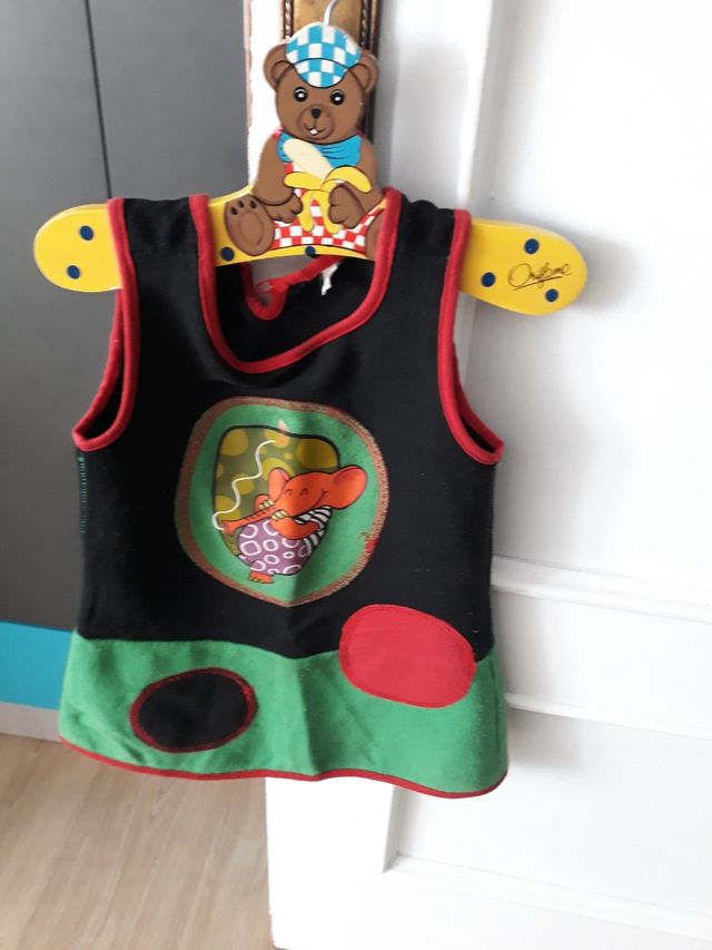 Pichi o Vestido elefante talla 1 año