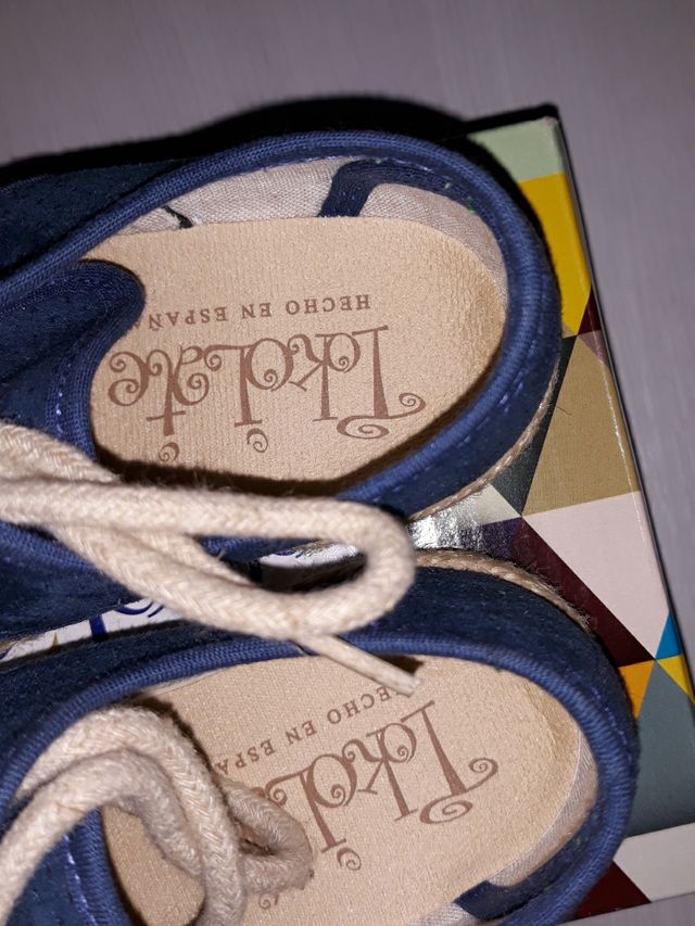 zapato sandalia verano 22 niño esparto boda