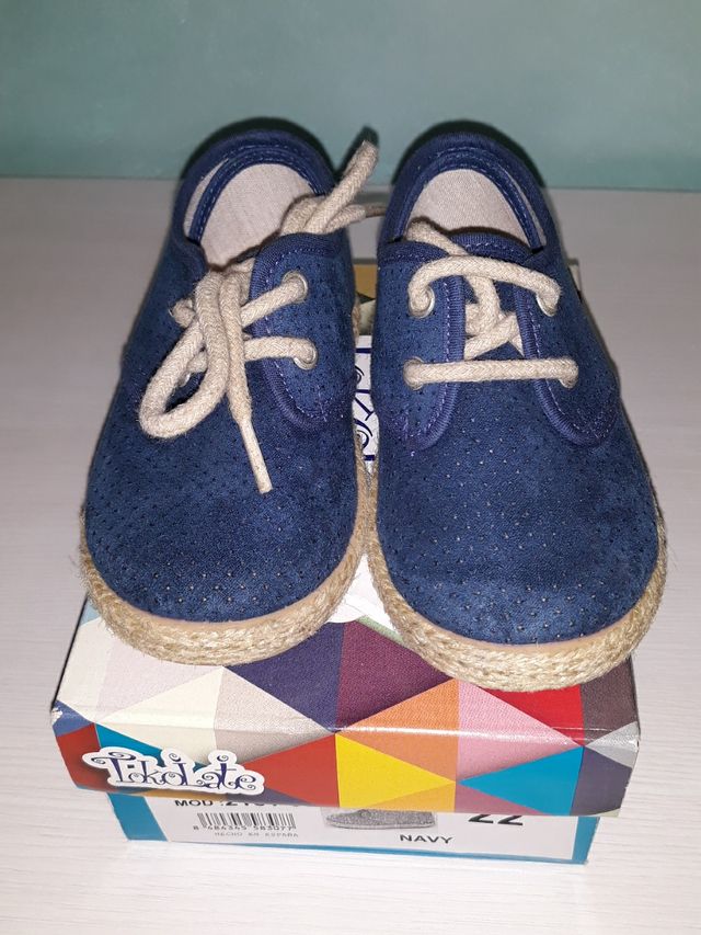 zapato sandalia verano 22 niño esparto boda