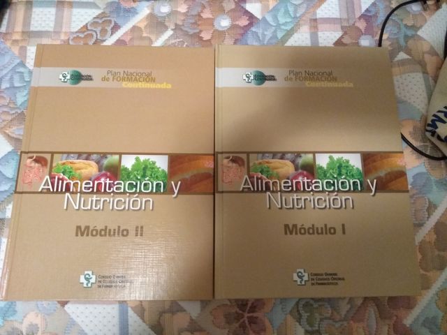 Libros farmacia y nutrición