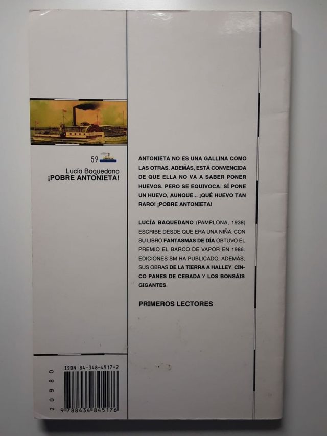 Libro ¡POBRE ANTONIETA! - Lucía Baquedano