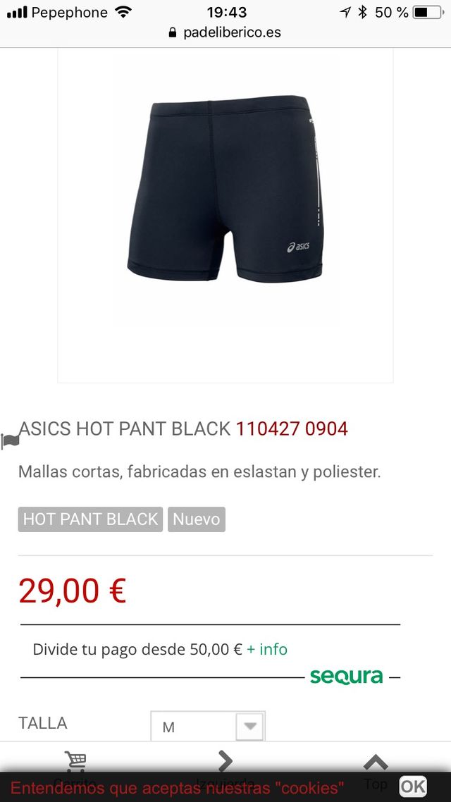 Respetuoso Contiene rural Mallas cortas mujer Asics M negro de segunda mano por 14 € en Cartagena en WALLAPOP Respetuoso Contiene rural Mallas cortas mujer Asics M negro de segunda mano por 14 € en Cartagena en WALLAPOP