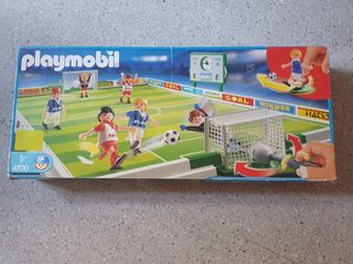 playmobil futbolin jugadores