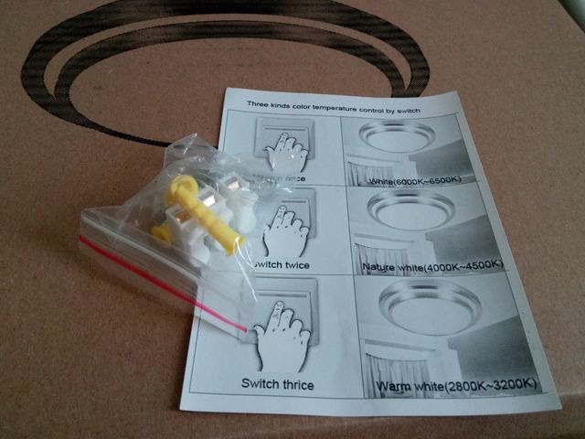 Plafón LED 3 modos nuevo a estrenar