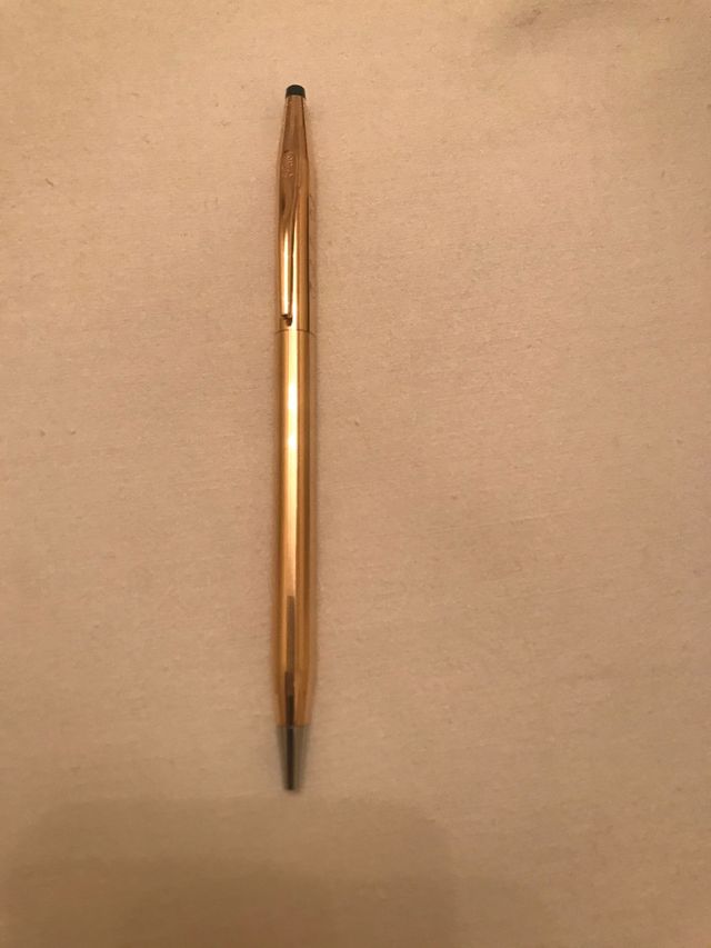 Cross bolígrafo I/20 14  kilates oro