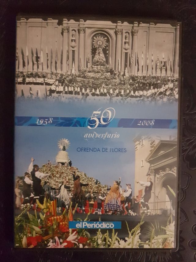Zaragoza, 50 aniversario, ofrenda de flores