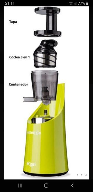 Extractor zumo siquri essenzia de segunda mano por 90 EUR en Gavà en  WALLAPOP