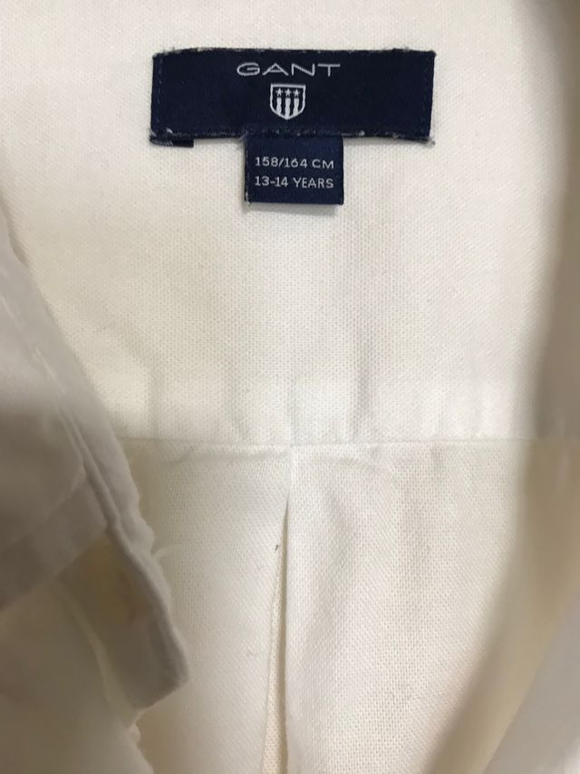 Camisa marca GANT talla 13/14