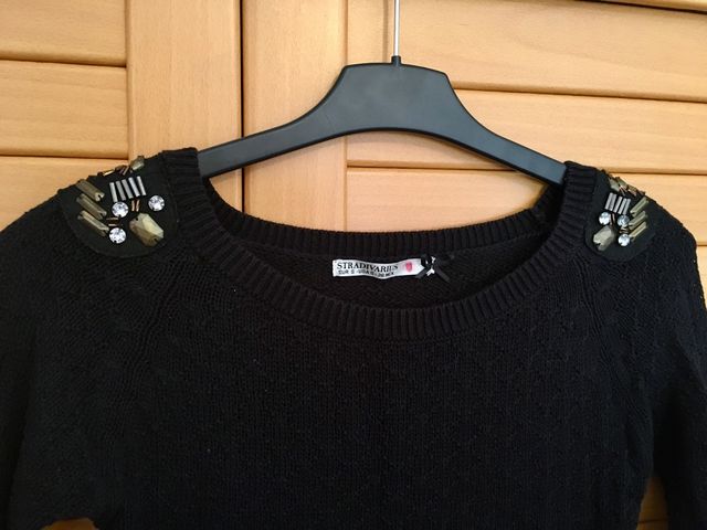 Jersey negro talla S