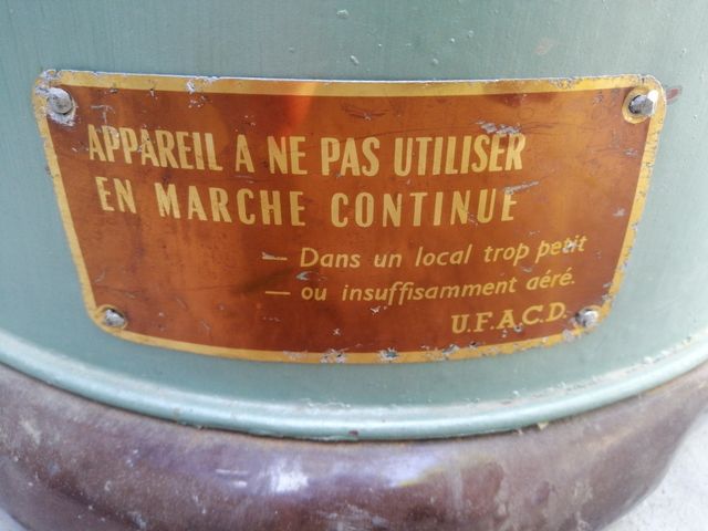 Fornello a gas francese degli anni '40