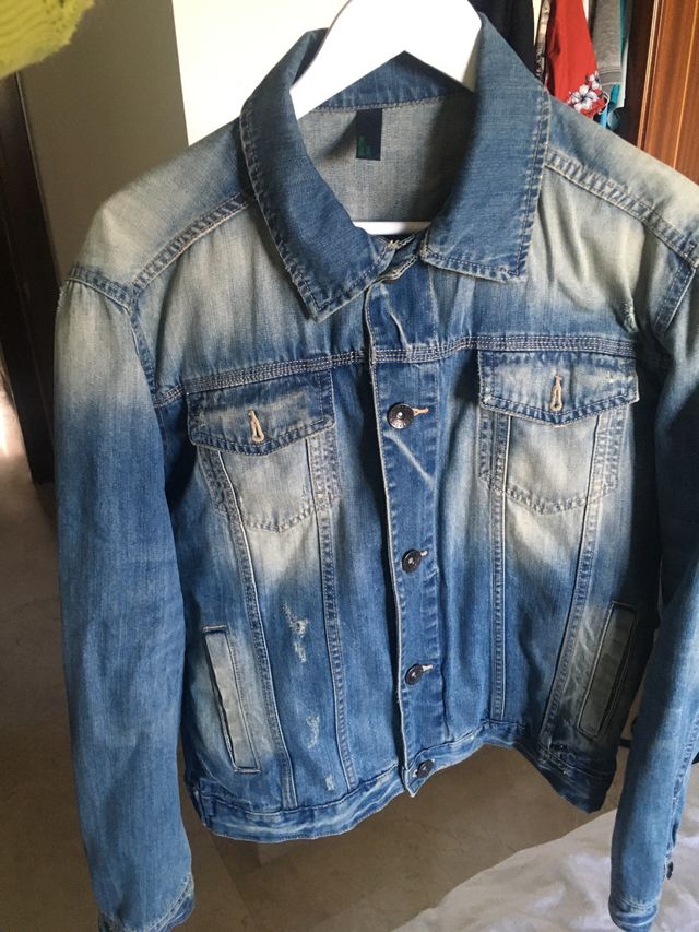 Popular Viaje Terrible Cazadora vaquera Benetton xl de segunda mano por 25 € en Arroyo de La Miel en WALLAPOP Popular Viaje Terrible Cazadora vaquera Benetton xl de segunda mano por 25 € en Arroyo de La Miel en WALLAPOP