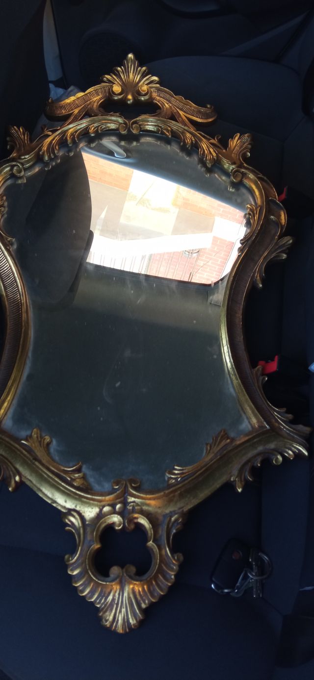 Espejo madera estilo vintage