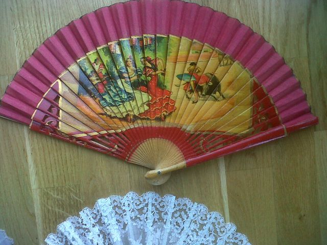 lote 4 abanicos