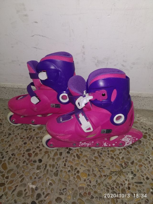 patines niña Decathlon....