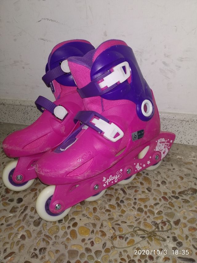 patines niña Decathlon....