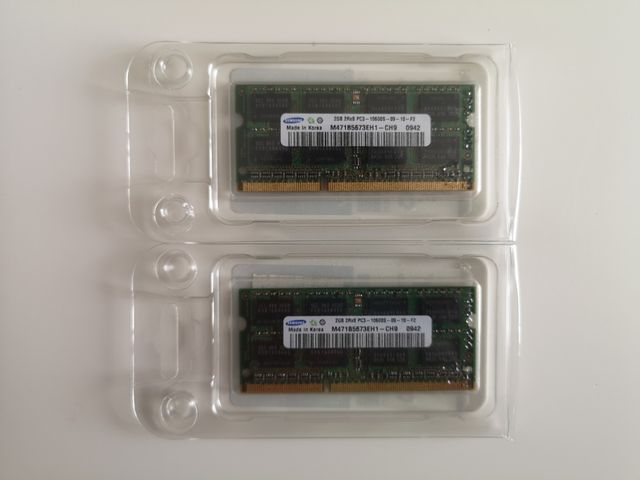 Memoria RAM SAMSUNG 2GB DDR3 SODIMM