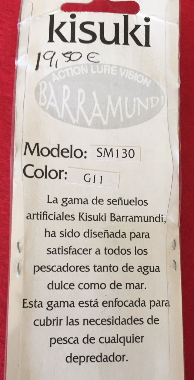 ARTIFICIAL PESCA MAR Y DULCE SEÑUELO NORMARK