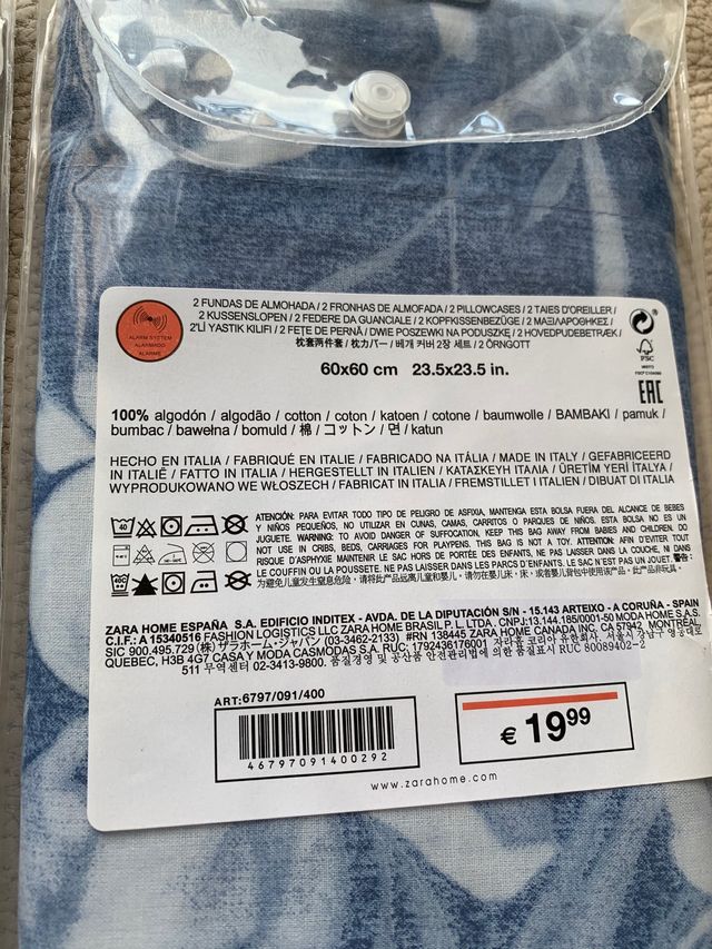Juego de cama de 90 Zara Home nuevo