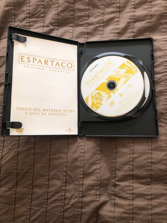 Dvd Espartaco