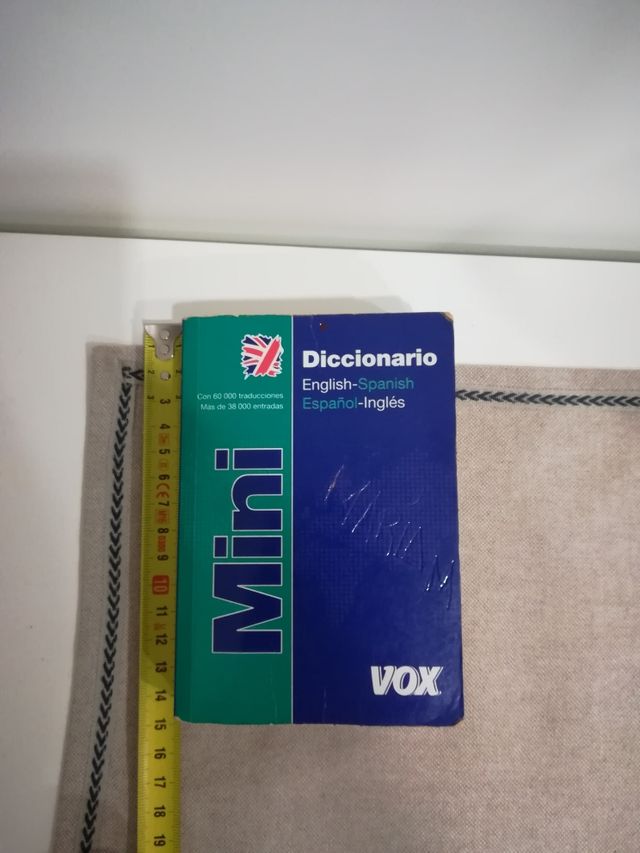 DICCIONARIO VOX ENGLISH - SPANISH