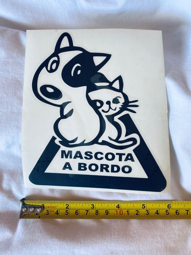 Vinilo Mascota a Bordo