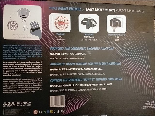 SpaceBasket zerogravity