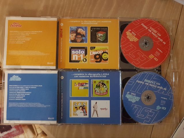 Disco Estrella CDS 1, 2, 3, 4
