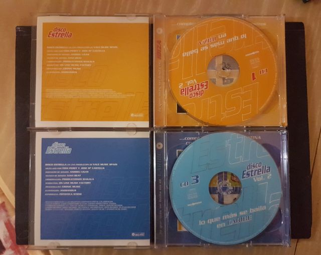 Disco Estrella CDS 1, 2, 3, 4
