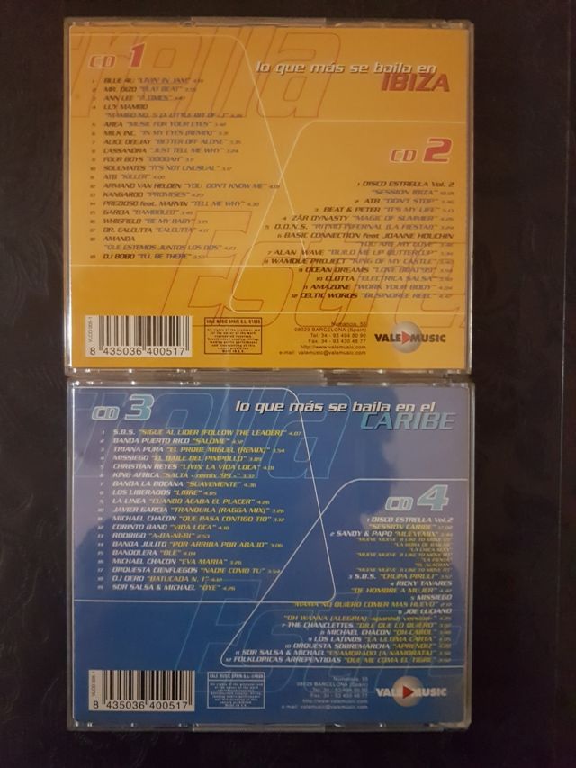 Disco Estrella CDS 1, 2, 3, 4