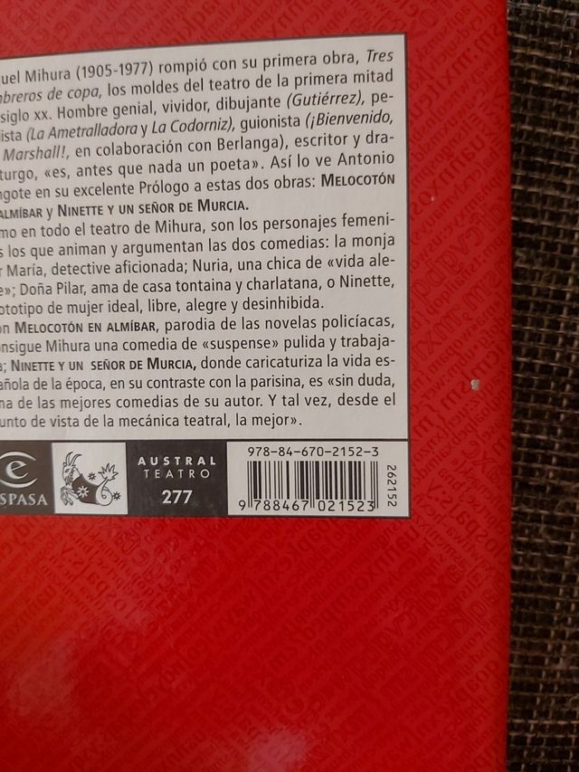 Libro nuevo "Melocotón en almíbar".
