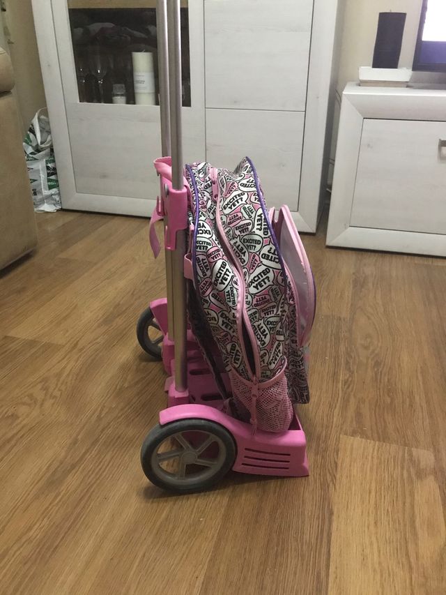 Mochila lol surprise con ruedas