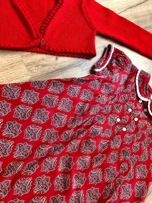 Vestido Gocco T3-4 con chaqueta